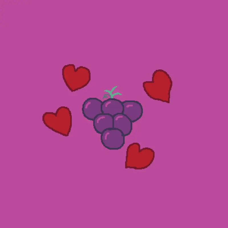 i 💜 grapes by @Stormer_blurie_fan