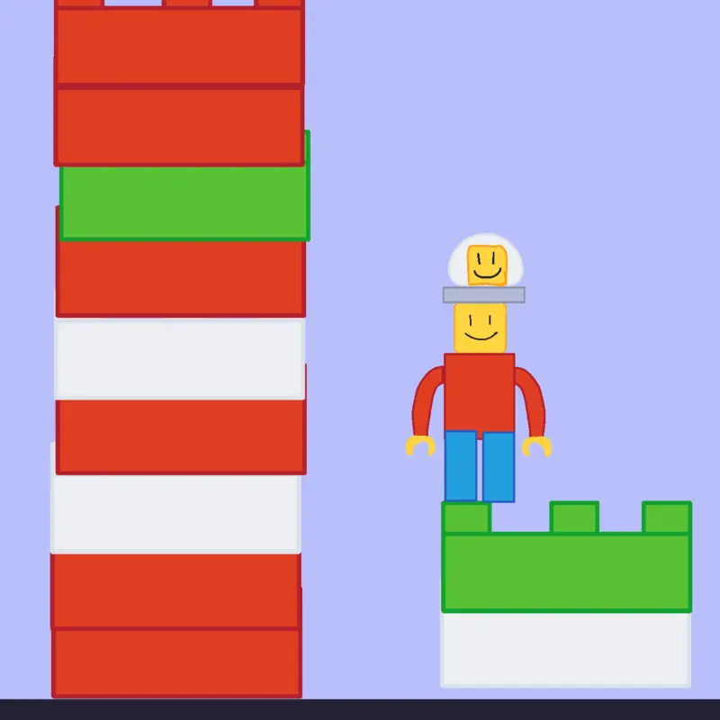 Lego man by @blockys_funnypranks