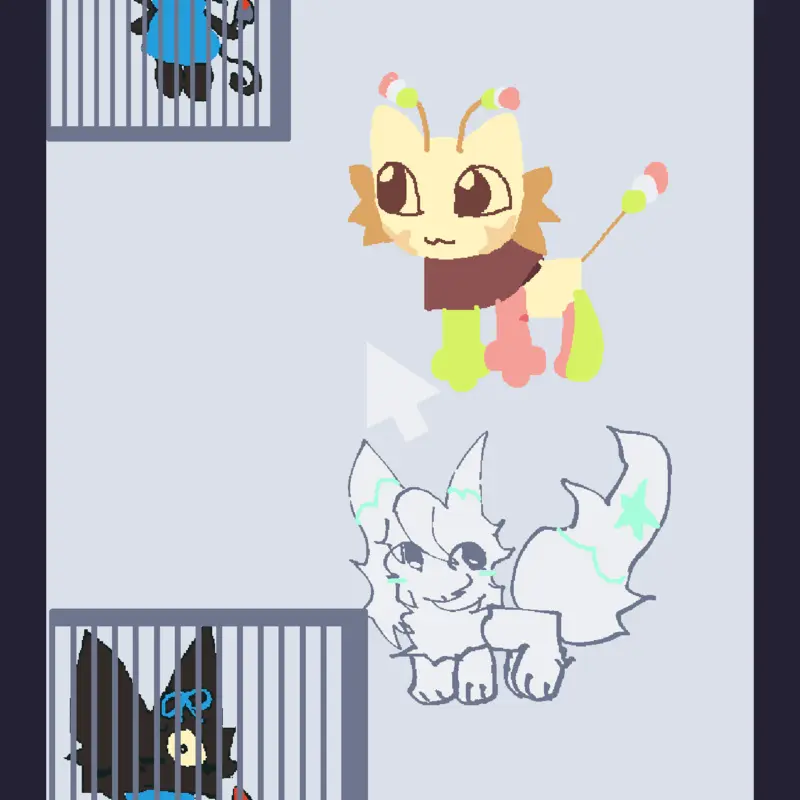 revenge again💔✌️ I hate mewmeow so much by @fox_lover63