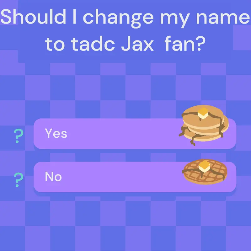 Yes or no by @tadcjaxfan