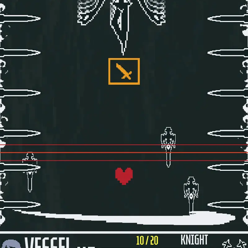 Roaring knight deltarune easy mode by @RocketCapsule