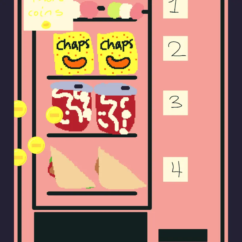 Vending machine + mukbang maybe? by @avi_123