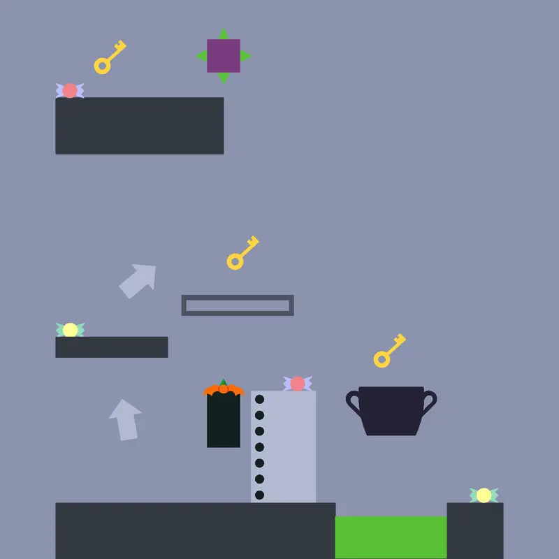 Halloween platformer by @Clipit
