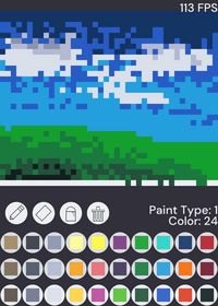 another painting game but unique - adds fill...