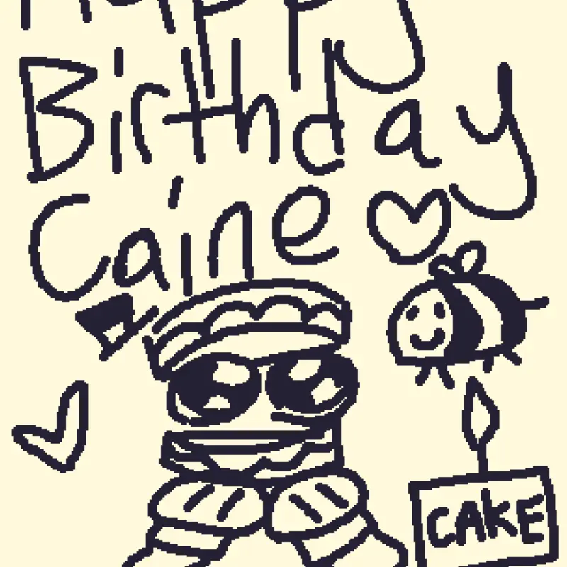 Caine Birthday by @ToasterBox