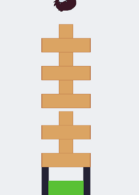 Jenga Miss Circle Cat
