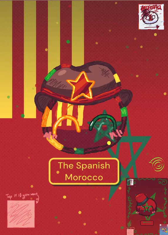 COUNTRYBALL OC'S!!🧩 by @The_Spanish_Morocco