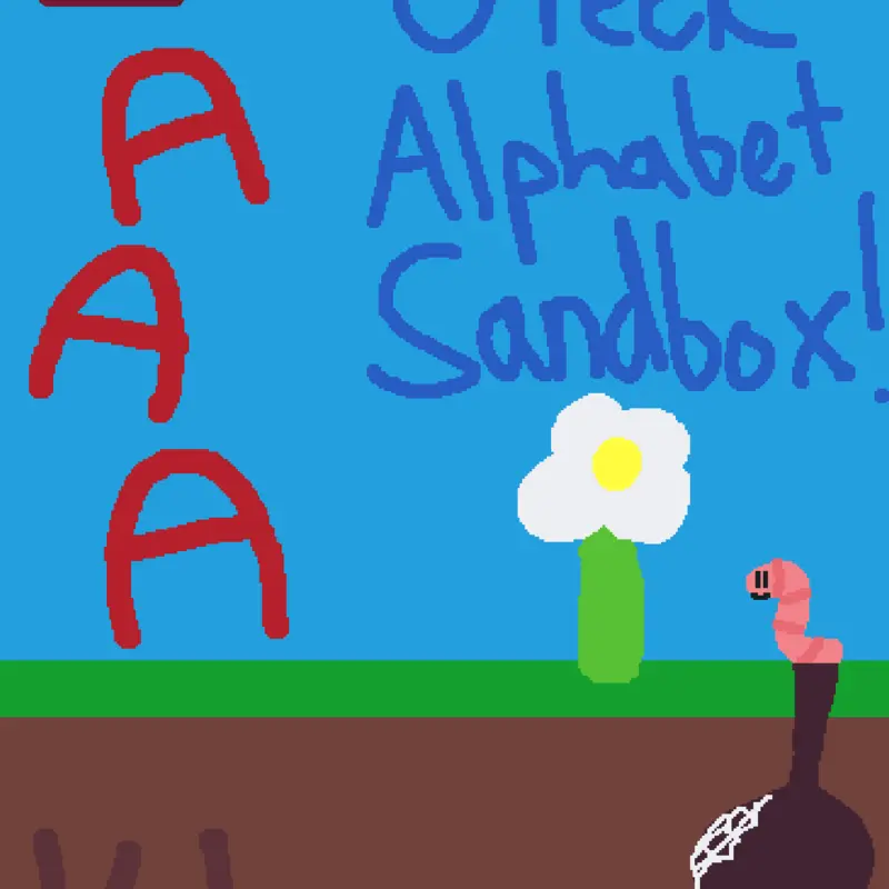 Greek Alphabet Sandbox by @XxMoonpalxX