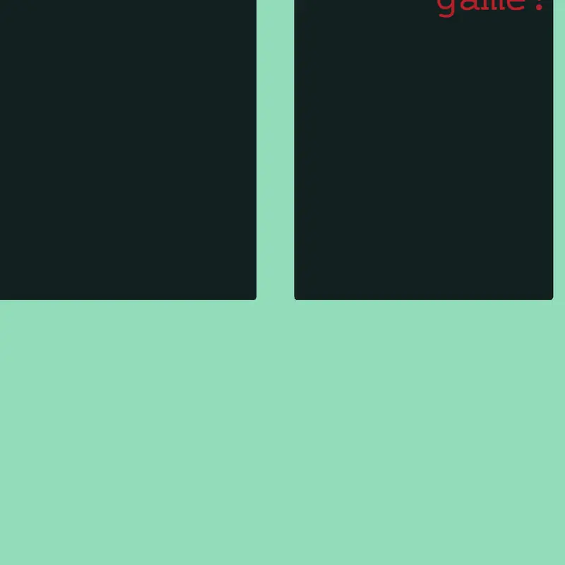 Game by @wboi