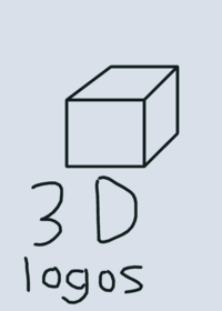 3d logos world