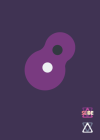 Lava lamp like blob.