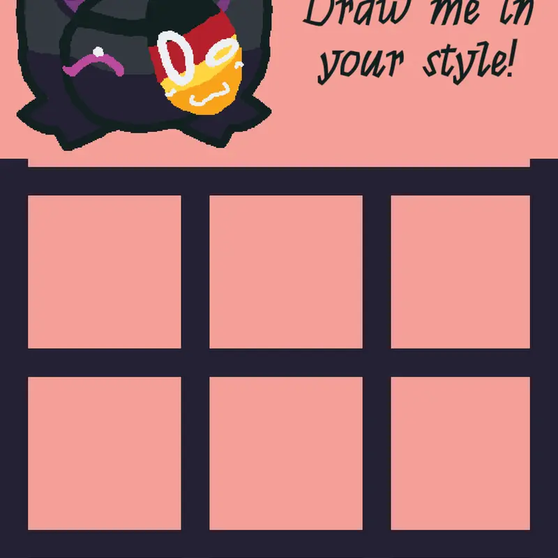 Draw me in your style :) by @TH3RM0_N3K0B4LLS