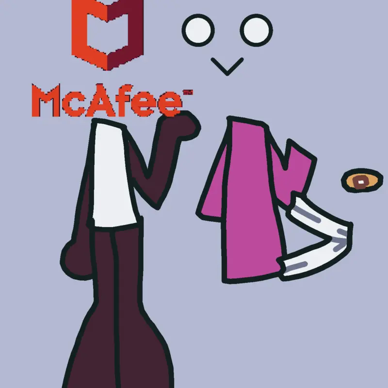 McAfee dressup by @Norton360