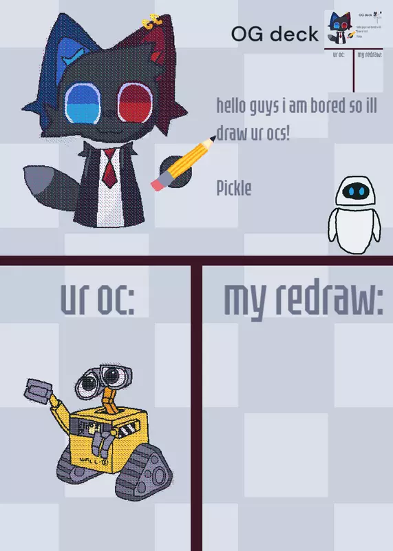 Drawing Wall_e by @RealWall-E