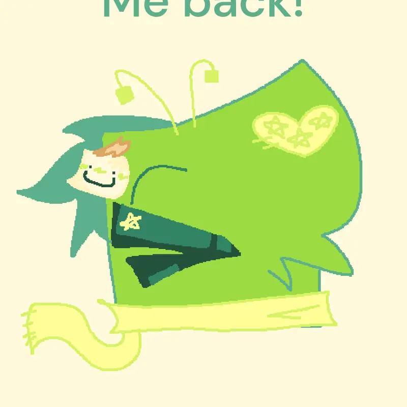 Me back!!! by @cube_studios_new