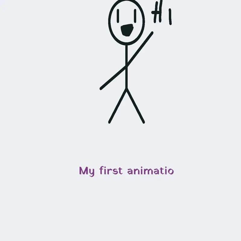 My first animation by @SK3L3T0R