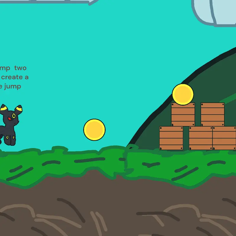 #umbreon #mario by @LeonardoVasconcelos