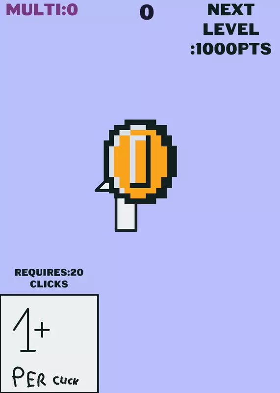 Clicker game by @BernardoGois
