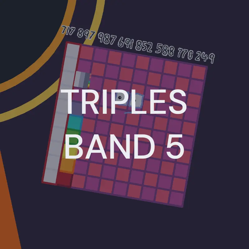 triples band 5 by @m_silly