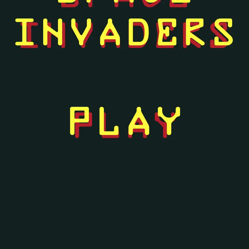 Space Invaders by @babie_hed