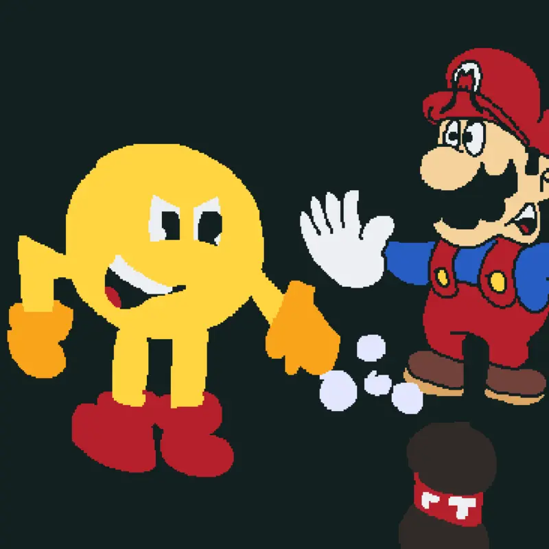 Pacman le echa mentos a uns cocacola by @Santycraft6639