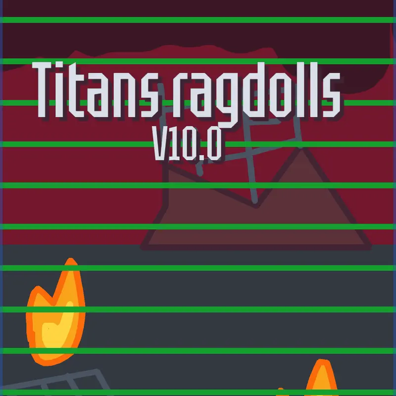 Titans ragdolls by @SecretWLgames