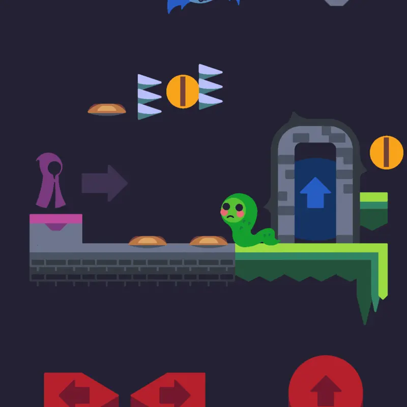 Play it the platformer Difficulty Harder by @PomPon1