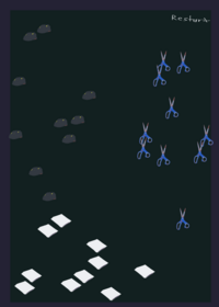 Rock paper scissor simulator