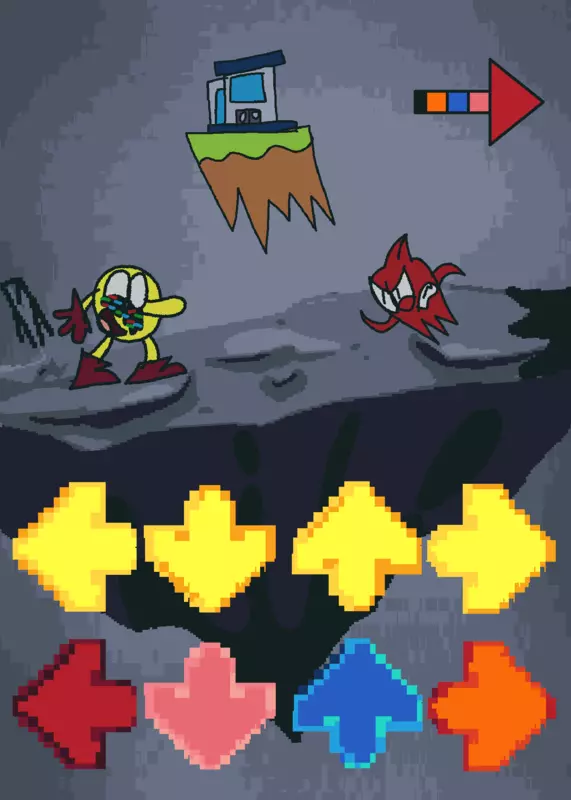 Pibby Apocalypse: Pac Man. by @dysigdiyditd