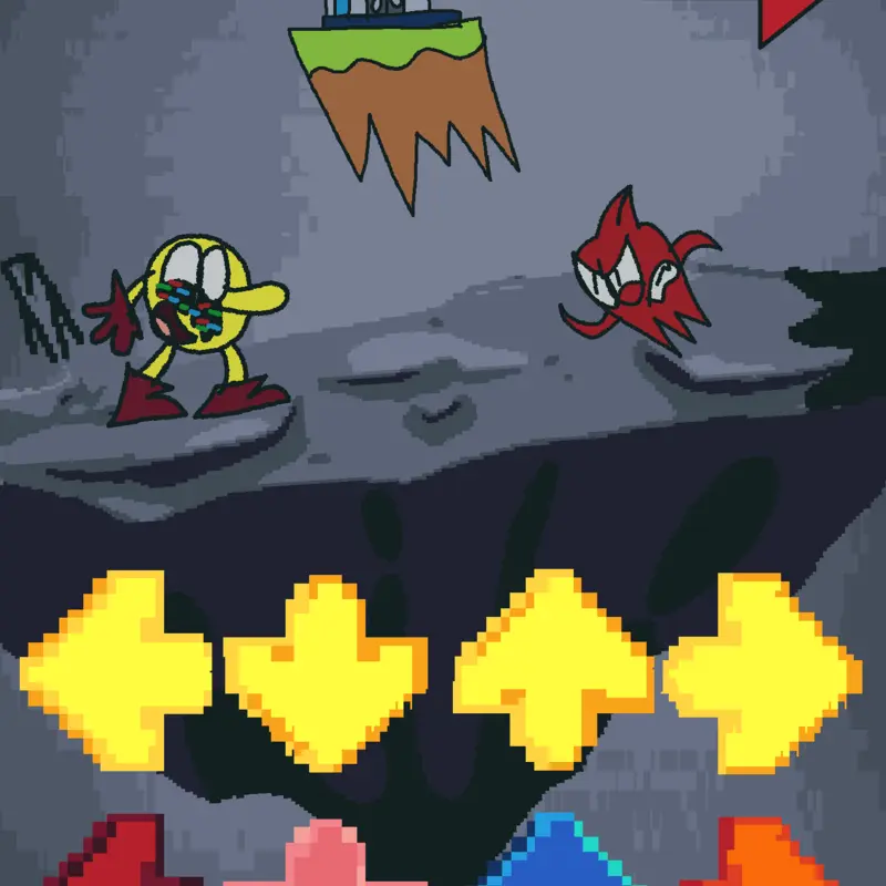 Pibby Apocalypse: Pac Man. by @dysigdiyditd