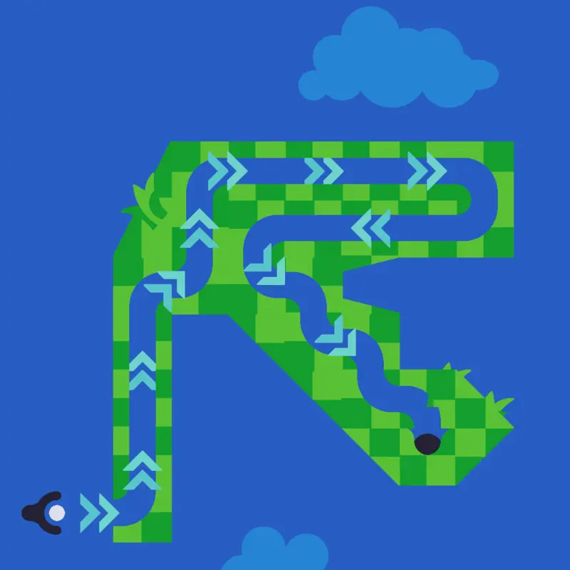 Satisfying golf by @Wooper-
