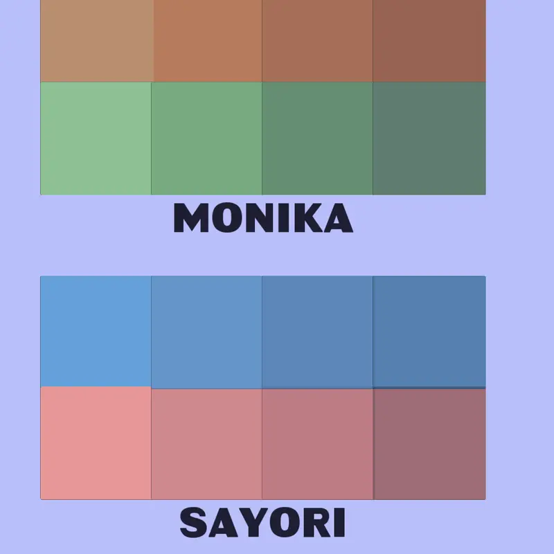 ddlc by @dale_and_my_brother