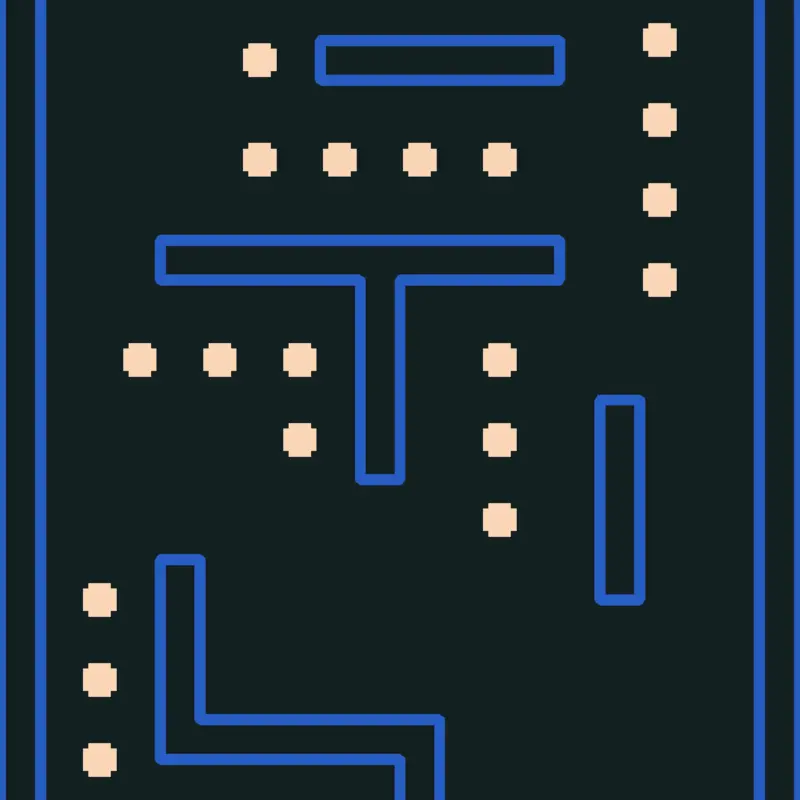 Pac-Man game by @skaterbobkool_36