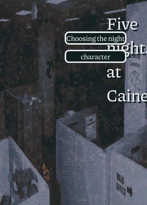 Caine FNAF Tadc by @Halloweenowl