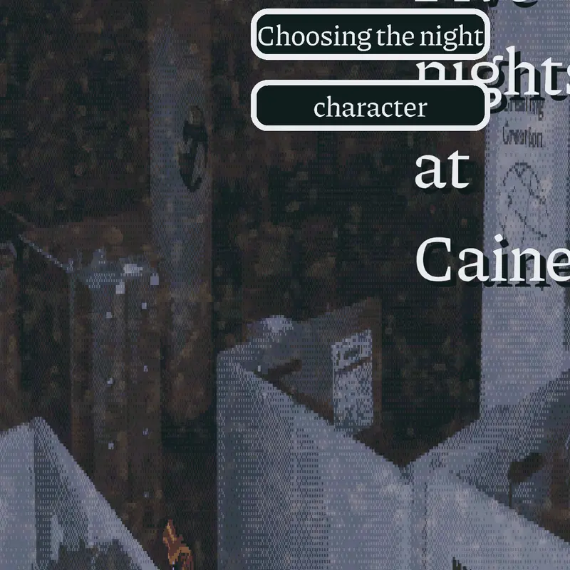 Caine FNAF Tadc by @artistowlboy