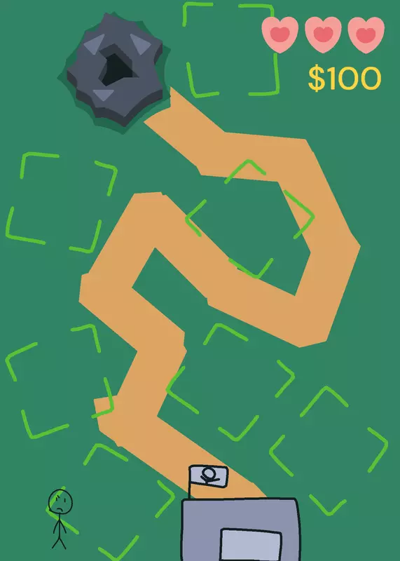 SMTD/Stick Man Tower Defense not done by @Noobgui