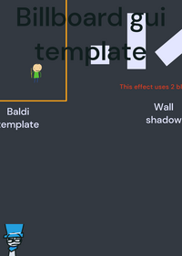 Billboard gui template