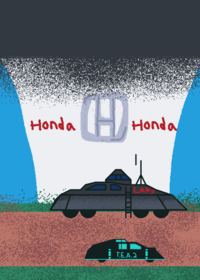Honda tornado vs storm chaser