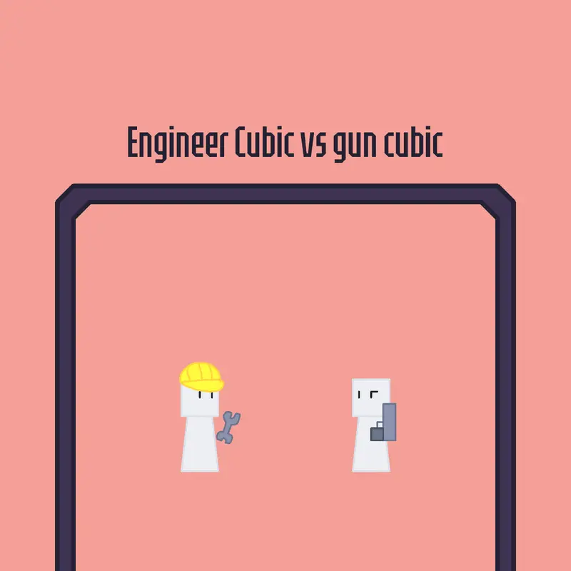 Cubic battles by @GumBoy0