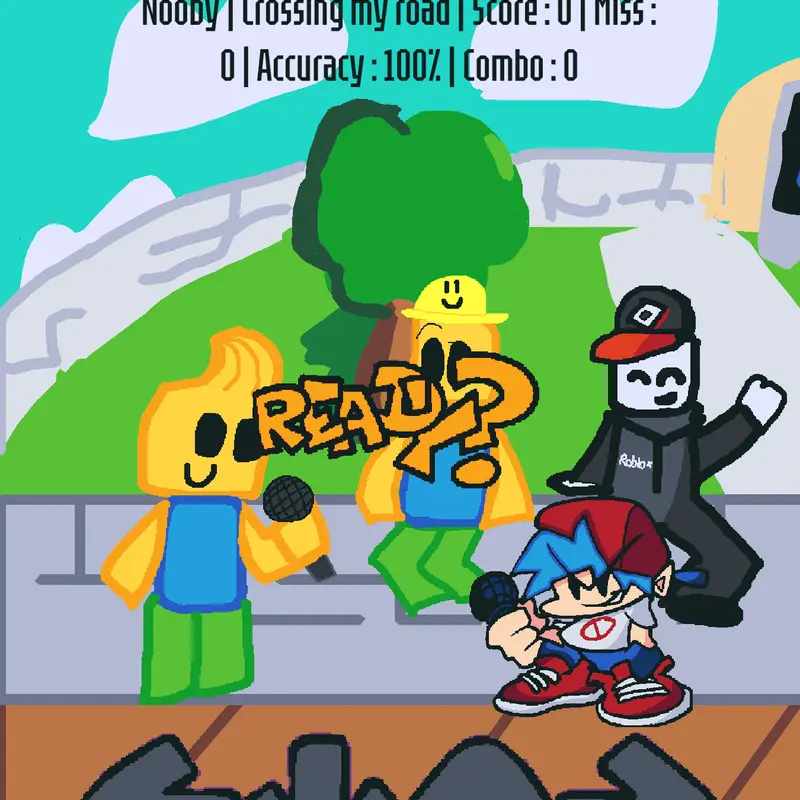 vs Nooby by @Fireymakesgames