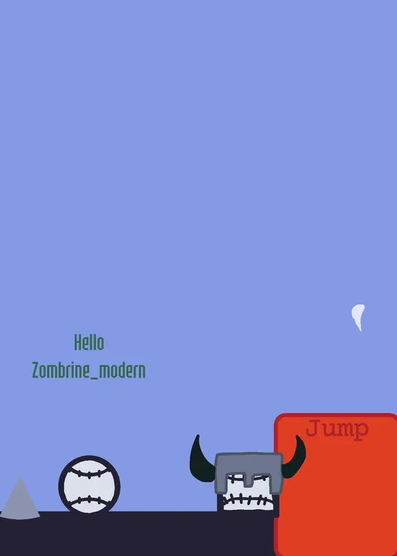 Red ball test alpha by @Zombrine_modern