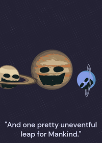 Jupiter, Saturn and Uranus has arrived.