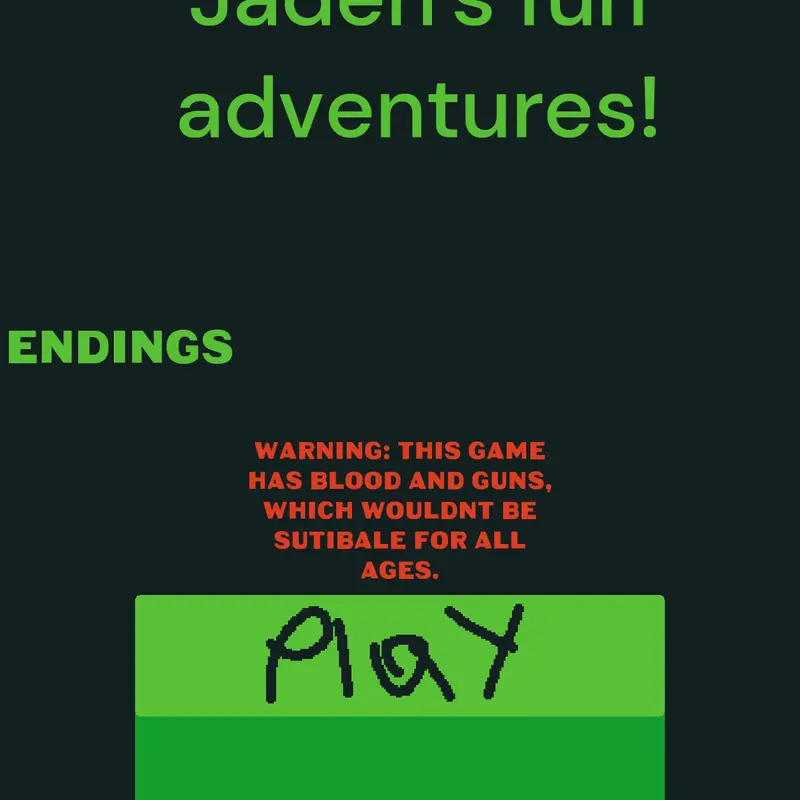 Green Cube's Fun Adventures! by @DeckWithCursorGames2