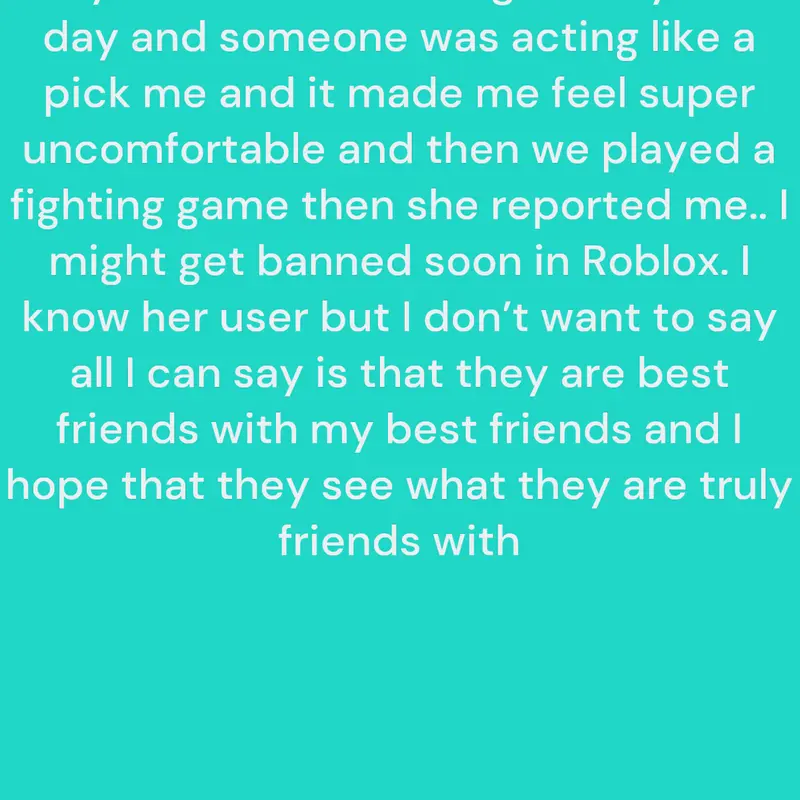 Got reported in Roblox :( by @0R3O_K1TT3N