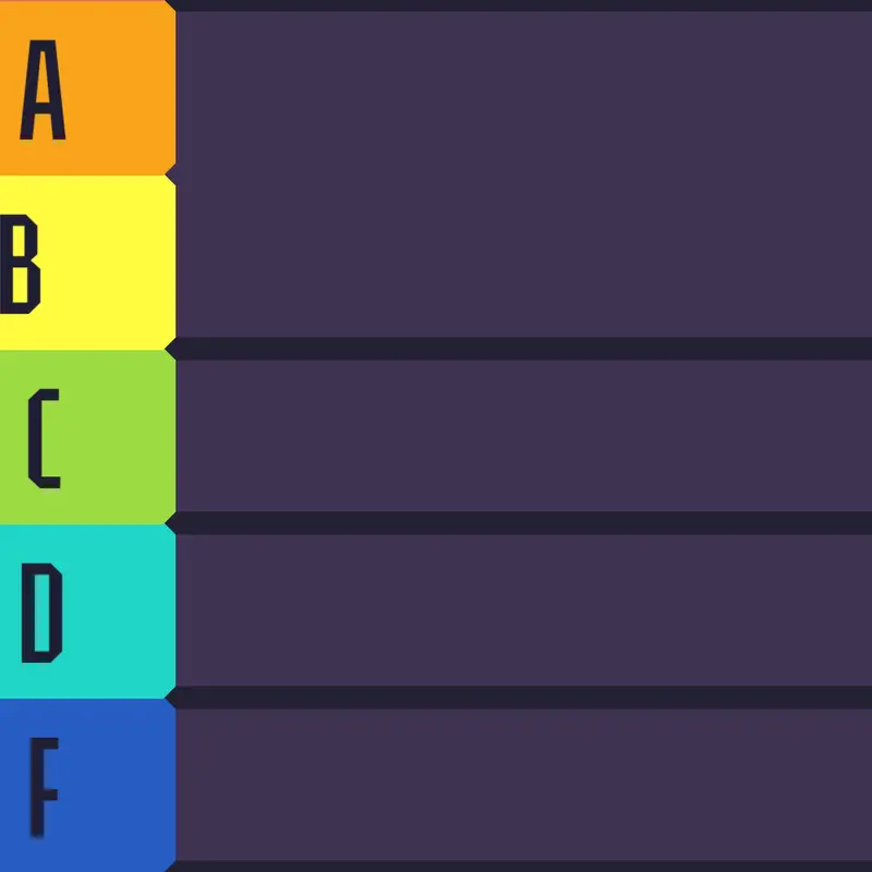 rank the games by @Emisito