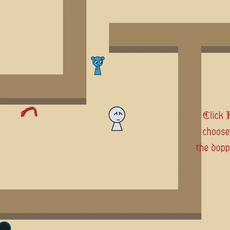 The Sprunki Doppelganger by @Pitch_White