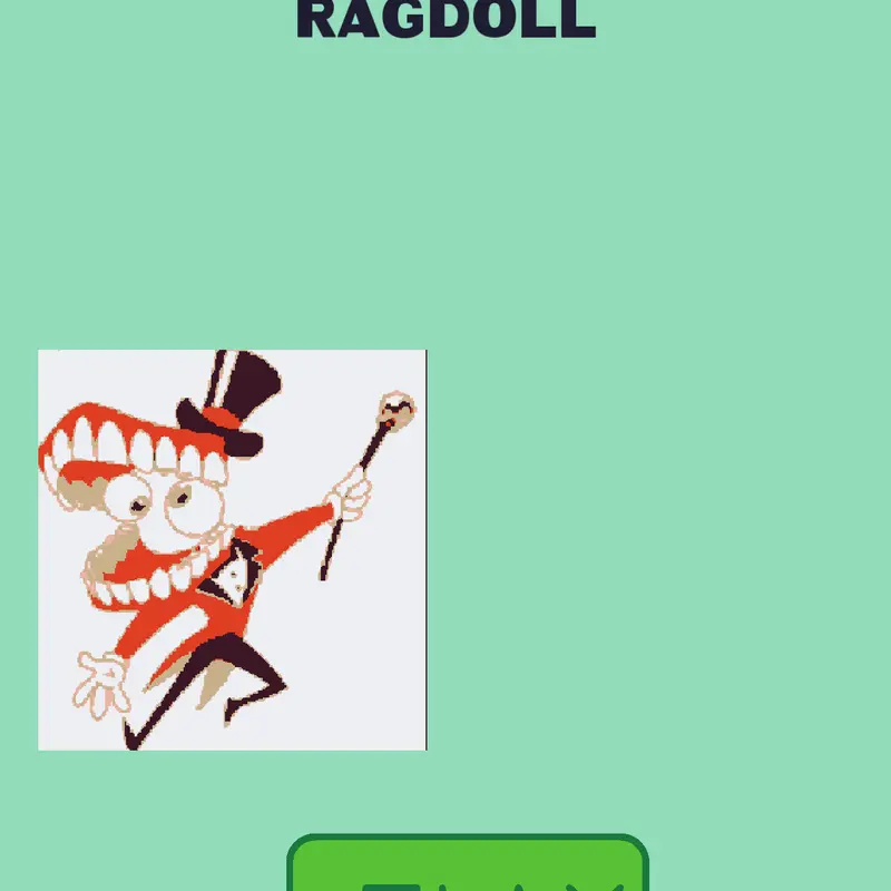 Caine ragdoll by @bugsnoop