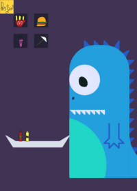 Dinosaur at McVaporeon's