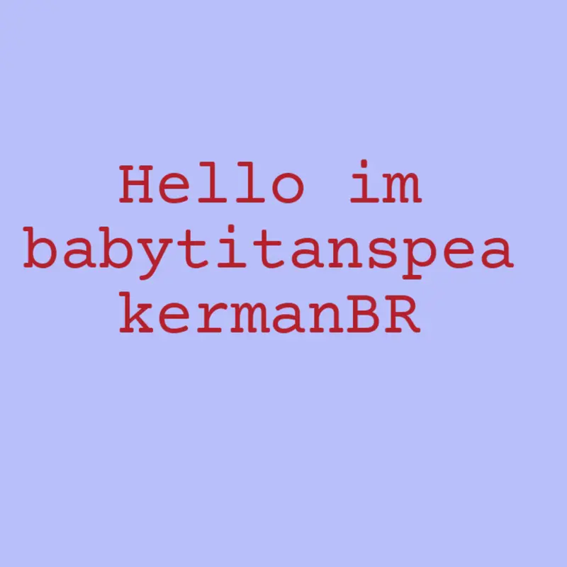 Game by @BabytitandrillmanBR