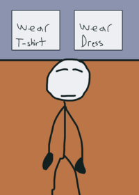 Stick man ending game
